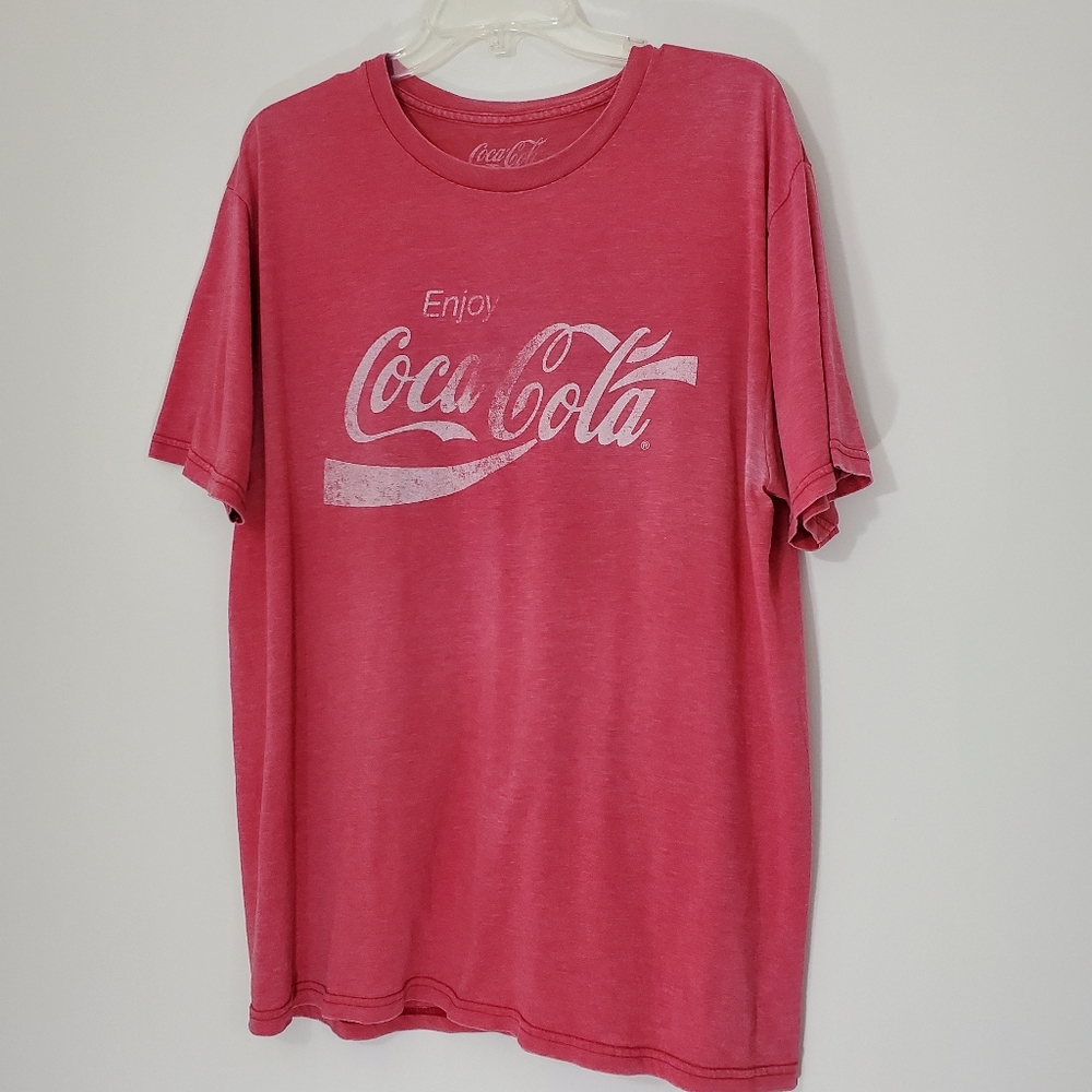 Distressed Coca-Cola Tee Shirt, Size XL